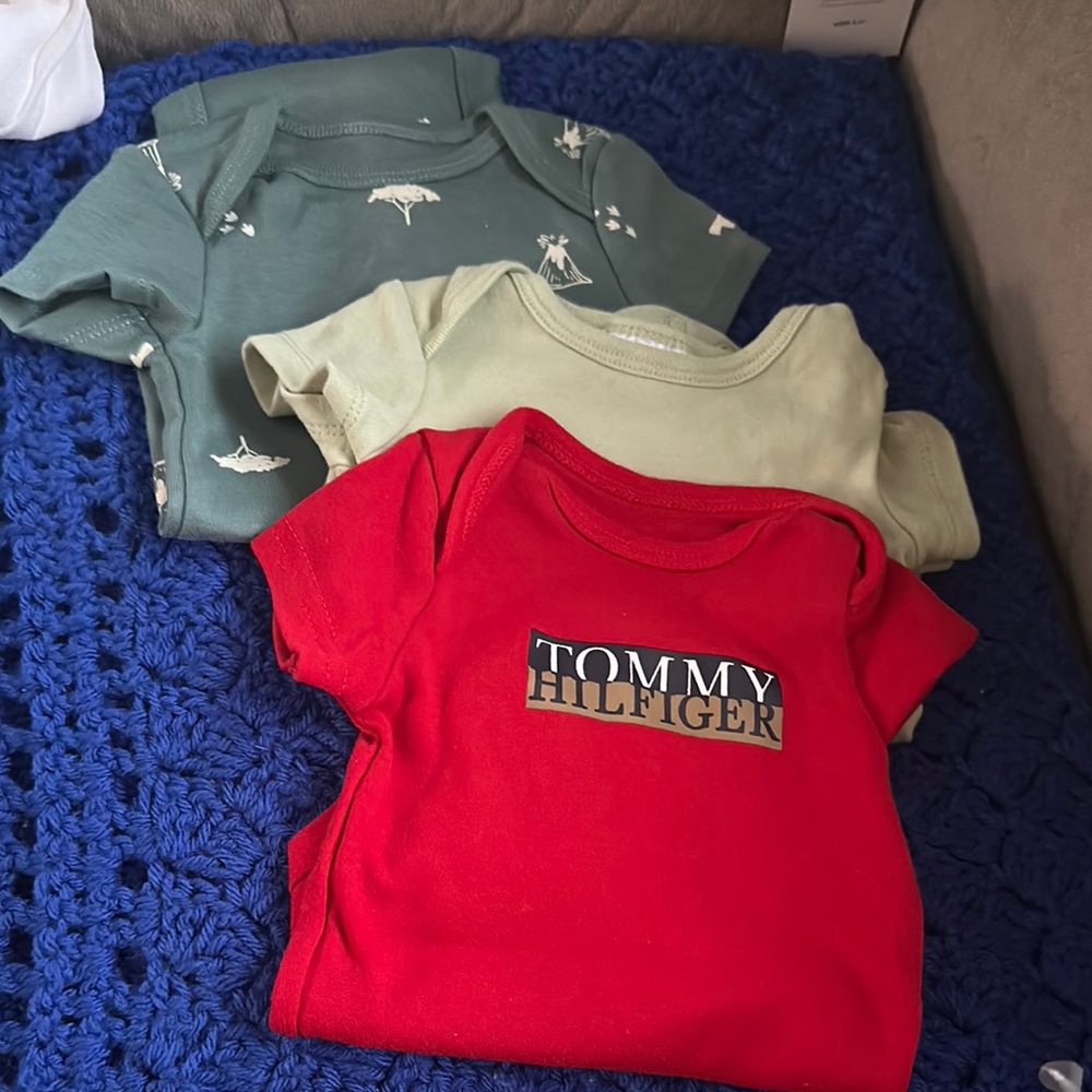 Tommy Hilfiger Red Short Sleeve Tee